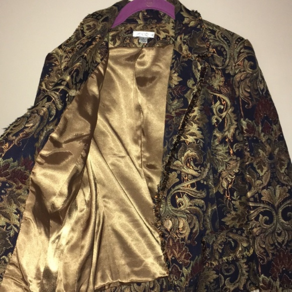 Vintage Y2k Cach Pattern Blazer - image 7